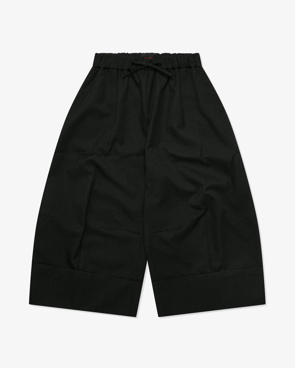 Simone Rocha - Men's Cropped Wide Leg Trousers - (Charcoal)