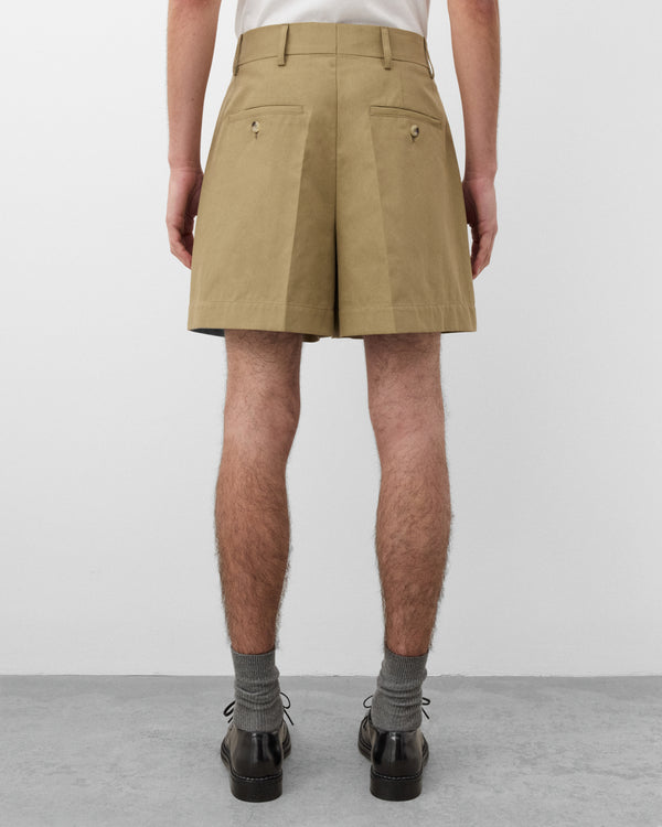 Simone Rocha - Men's Tailored Tab Shorts - (Khaki)