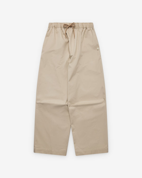 Simone Rocha - Men's Elasticated Knee Pleat Trouser - (Stone)