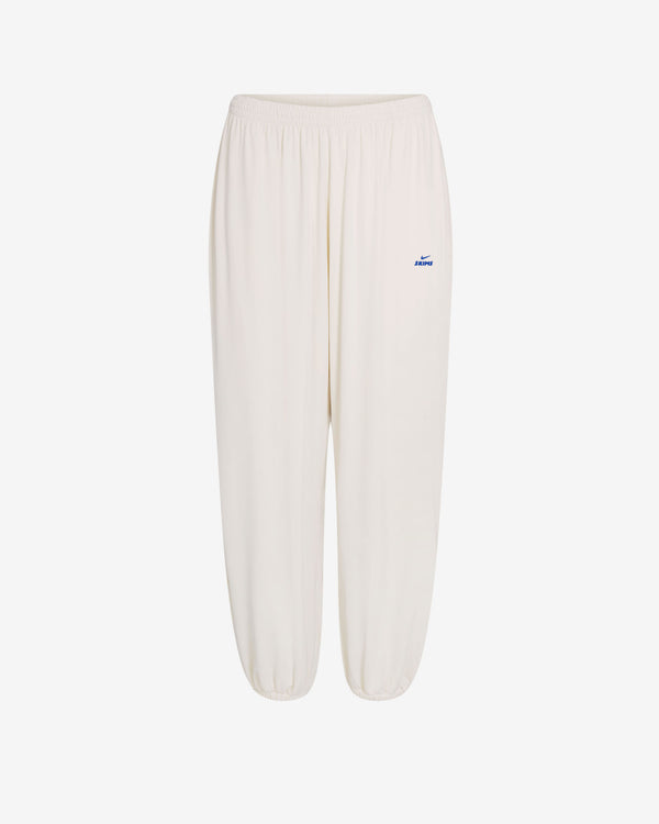 NikeSKIMS - Women's Stretch Knit Pants - (Ivory/Cobalt)