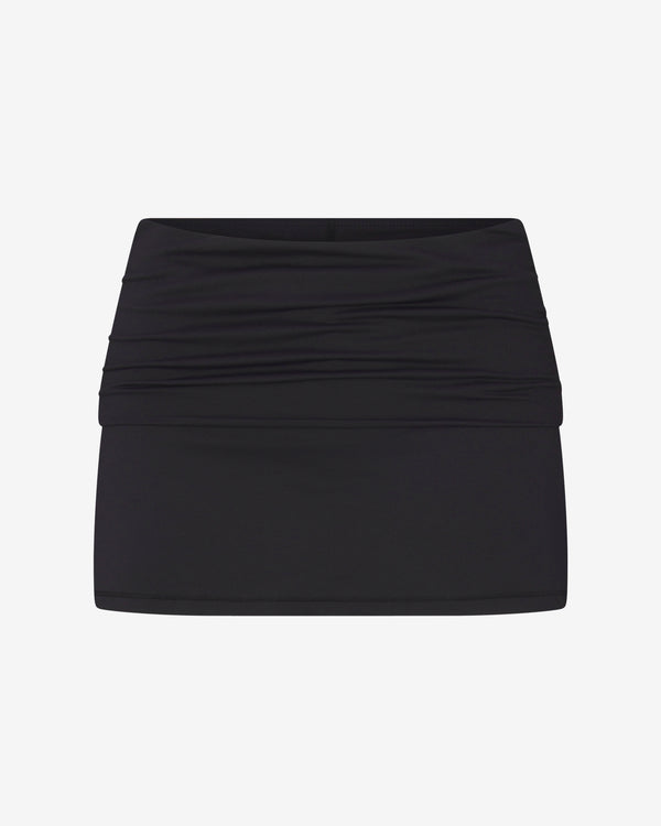 NikeSKIMS - Women's Airy Foldover Skort - (Obsidian)
