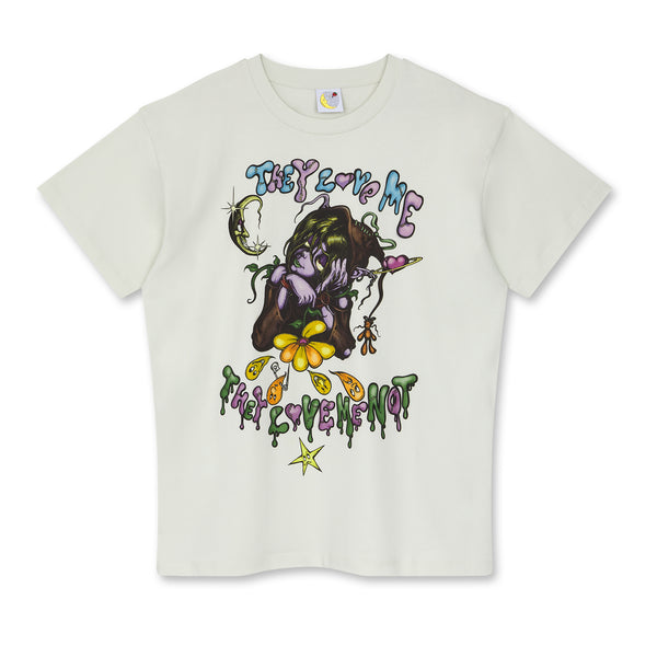 Sky High Farm - Will Sheldon Print SS Tee - (Light Grey)