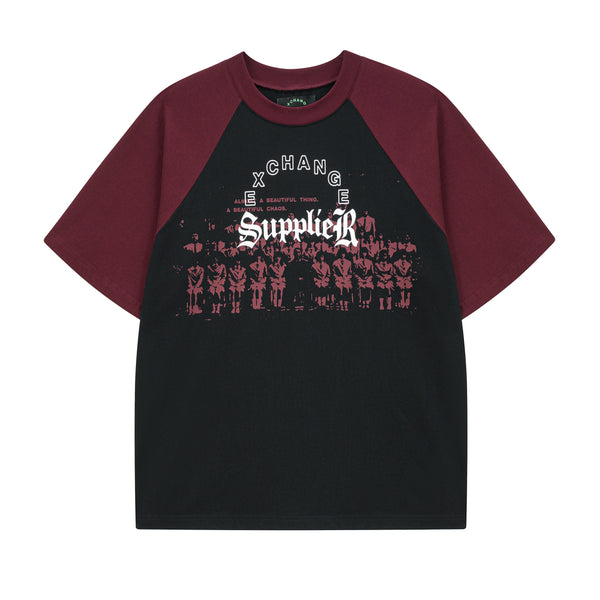 Exchange Program - Supplier Raglan T-Shirt - (Black)