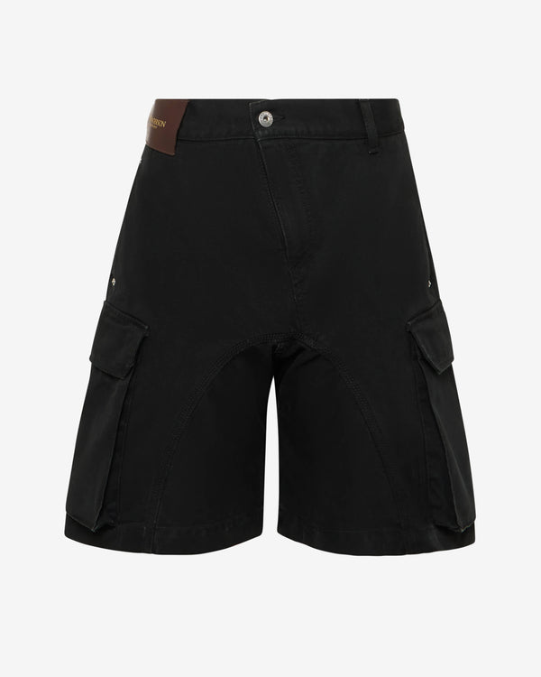 JW Anderson - Men's Twisted Patch Pocket Short - (Black)