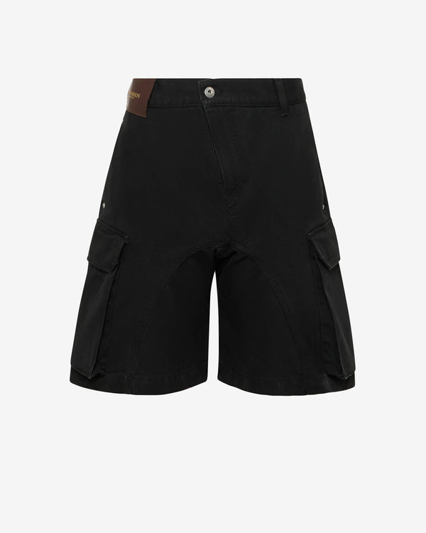 JW Anderson - Men's Twisted Patch Pocket Short - (Black)