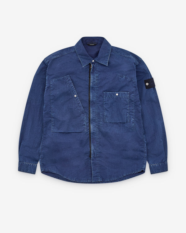Stone Island - Men’s Denim Shirt - (Washed Indigo)