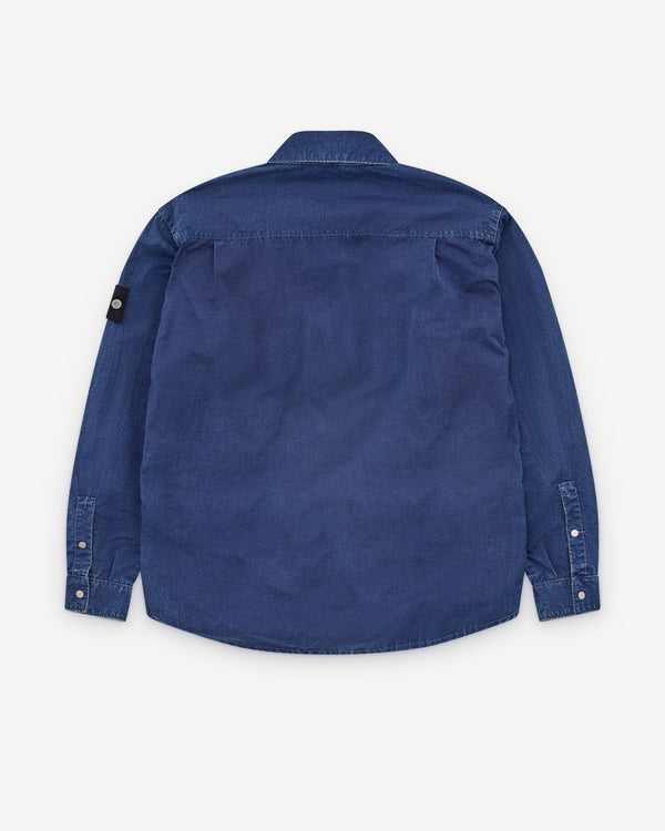 Stone Island - Men’s Denim Shirt - (Washed Indigo)
