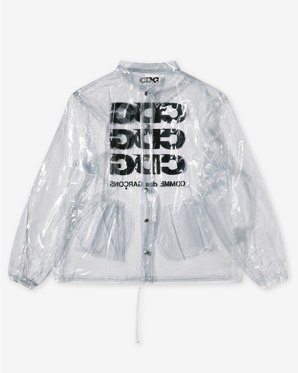 CDG - Transparent Coach Jacket - (Clear)