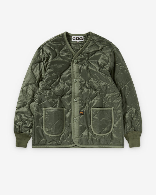 CDG - Alpha Industries Liner - (Olive)