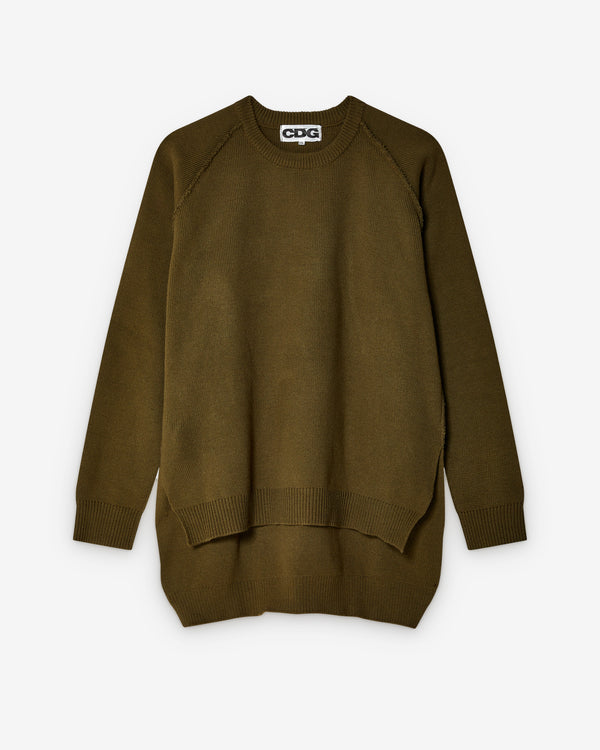 CDG - Outside Seam Pullover - (Khaki)