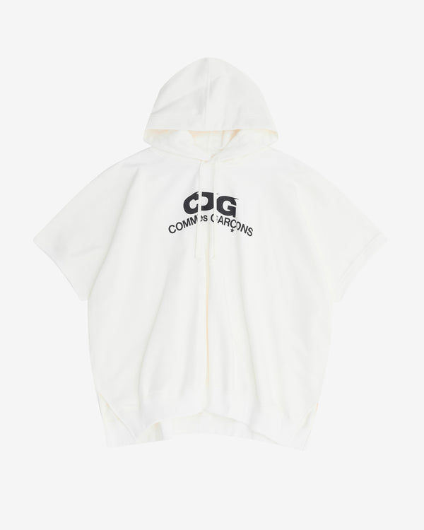 CDG - CDG Poncho Sweatshirt - (White)