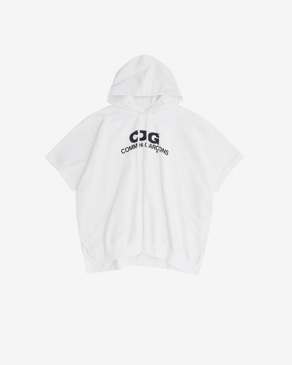 CDG - CDG Poncho Sweatshirt - (White)