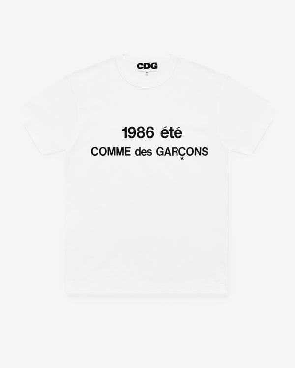CDG - 1986 Comme des Garçons T-Shirt - (White)
