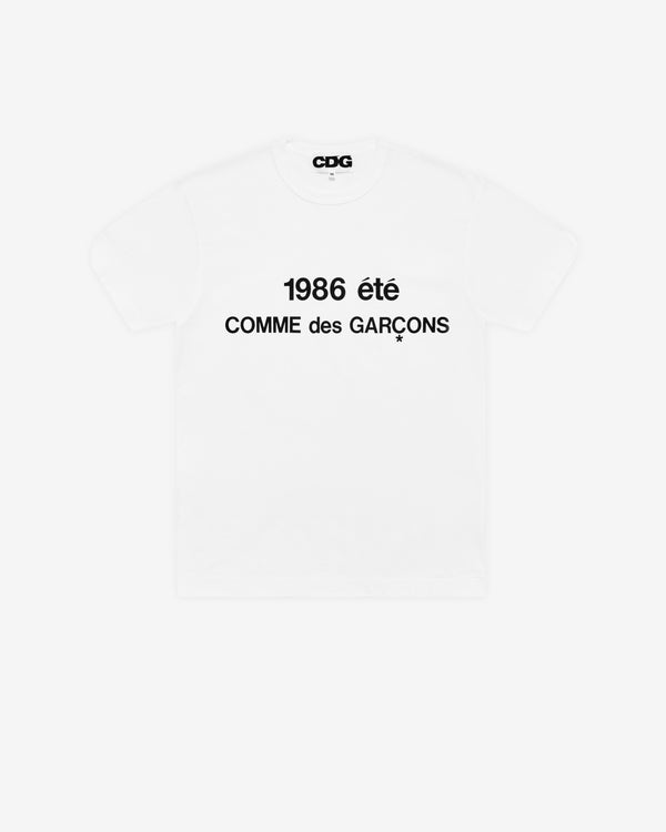 CDG - 1986 Comme des Garçons T-Shirt - (White)
