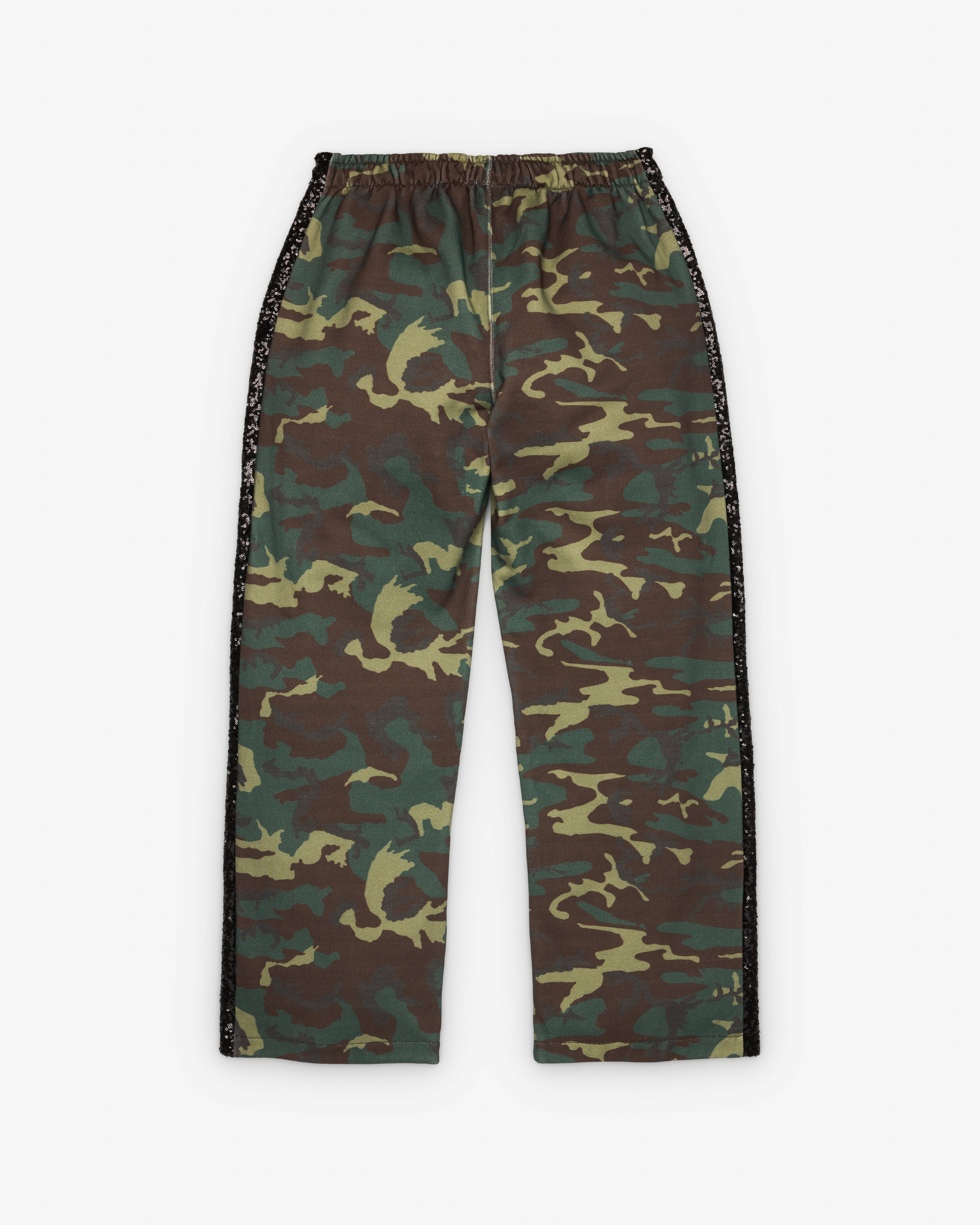 Denim Tears: Men's Sequins Side Panel Sweatpant (Camo) | DSMNY E-SHOP Denim Tears: Men's Sequins Side Panel Sweatpant (Camo) | DSMNY E-SHOP
