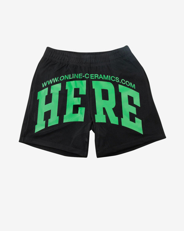 Online Ceramics - Men's Here Shorts - (Black)