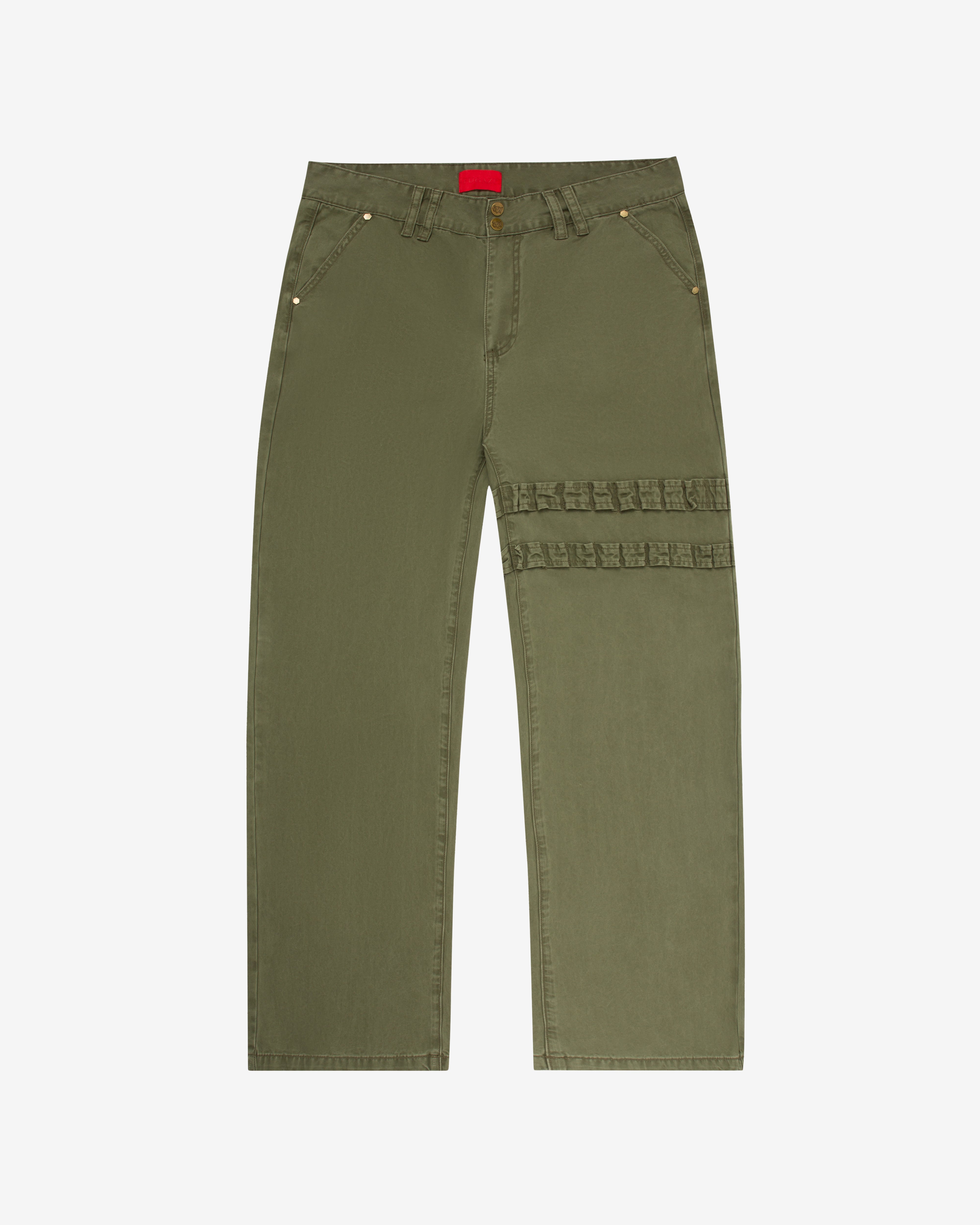 Fugazi: Men's Shotgun Pants (Olive) | DSMNY E-SHOP