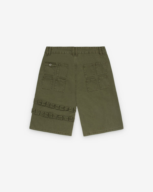 Fugazi - Men's Shotgun Shorts - (Olive)