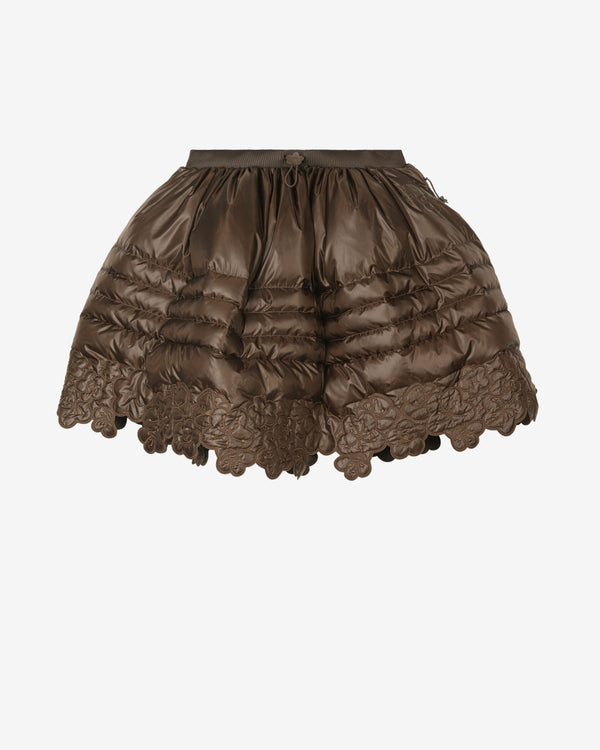 Cecilie Bahnsen - The North Face Elena Down Skirt - (Soil Brown)