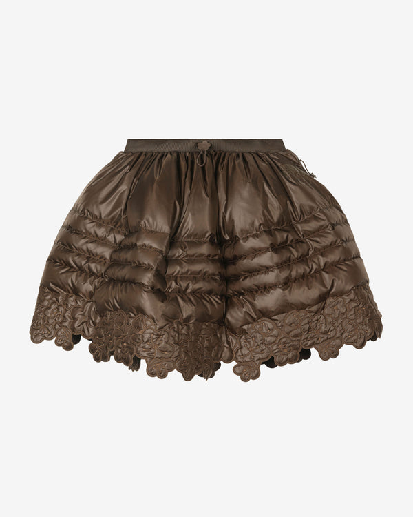 Cecilie Bahnsen - The North Face Elena Down Skirt - (Soil Brown)