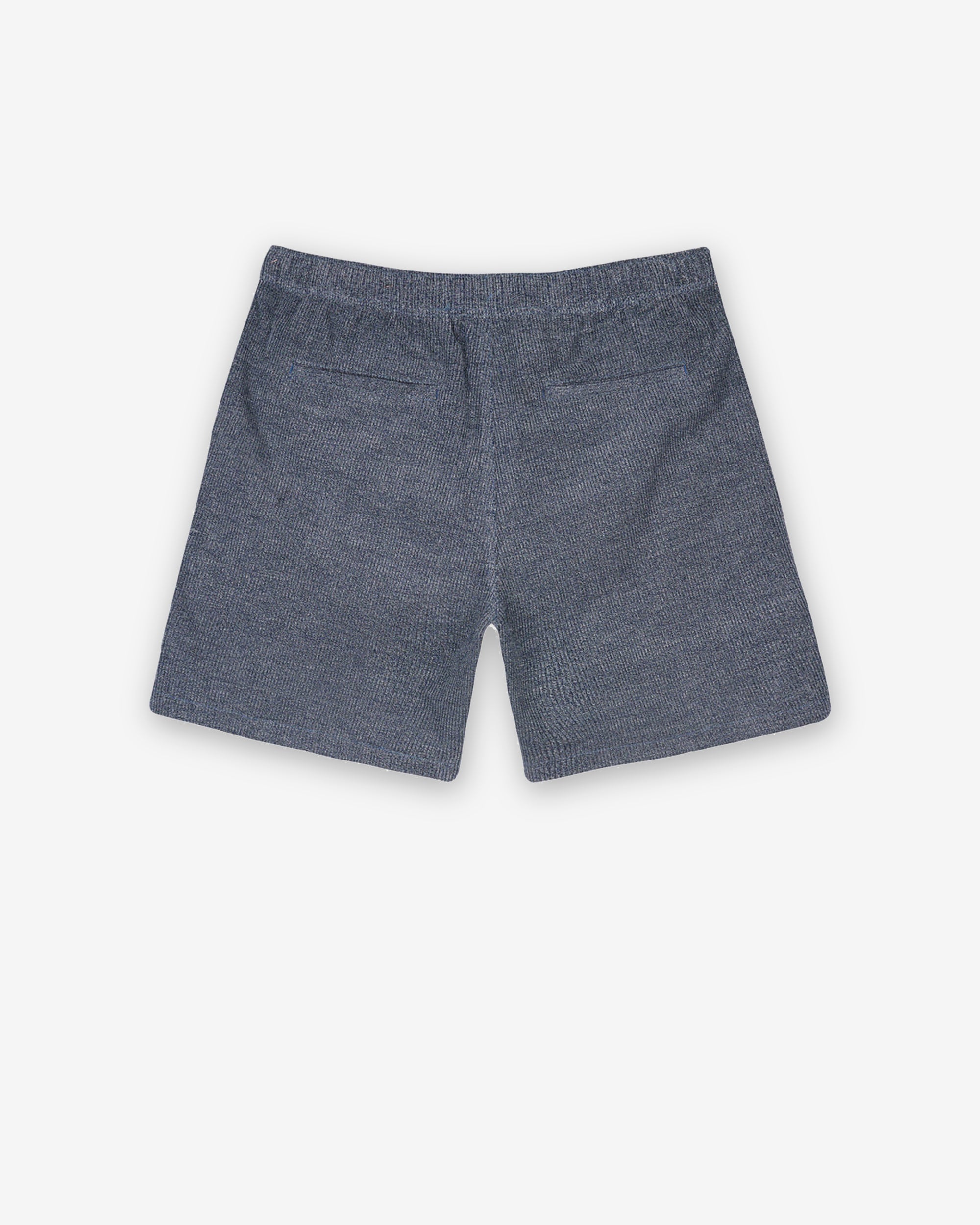 Brain Dead - Men's Slubby Cord Climber Short - (Indigo) view 2, Click to Zoom in