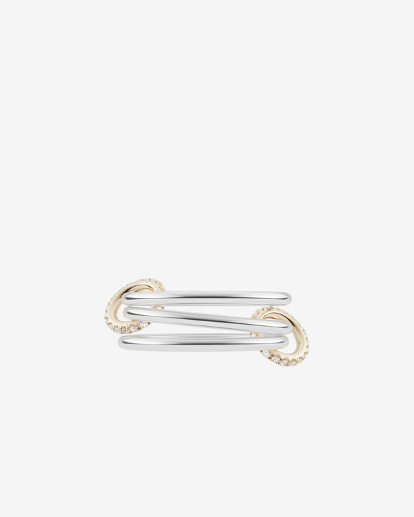 Spinelli Kilcollin - Solarium SG Pavé Ring - (Silver/Gold)