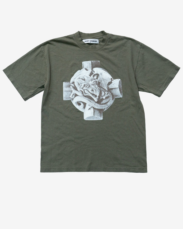 Henry Store - Men's Somerset T-Shirt - (Army Green)