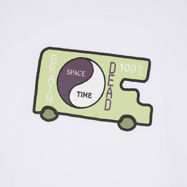 Brain Dead - Men's Space/Time T-Shirt - (White)