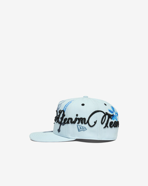 Denim Tears - Men's Spacebrat New Era Fitted Cap - (Baby Blue)
