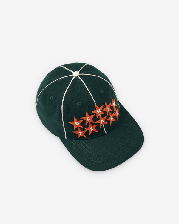 Denim Tears - Men's Star Logo Cap - (Green)