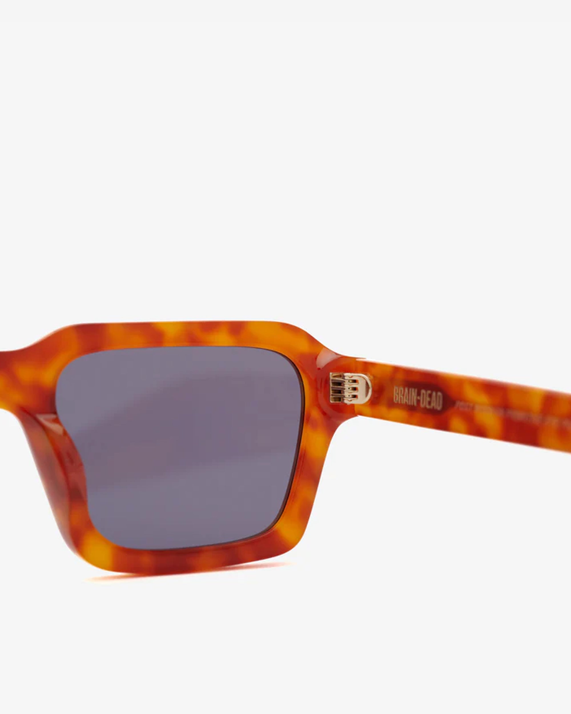 Brain Dead - Staunton Post Modern Primitive Eye Protection Sunglasses - (Honey Tortoise) view 3, Click to Zoom in