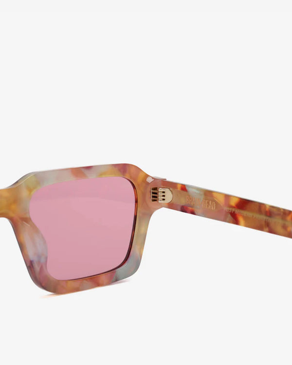Brain Dead - Staunton Post Modern Primitive Eye Protectio Sunglasses - (Tortoise Granite)