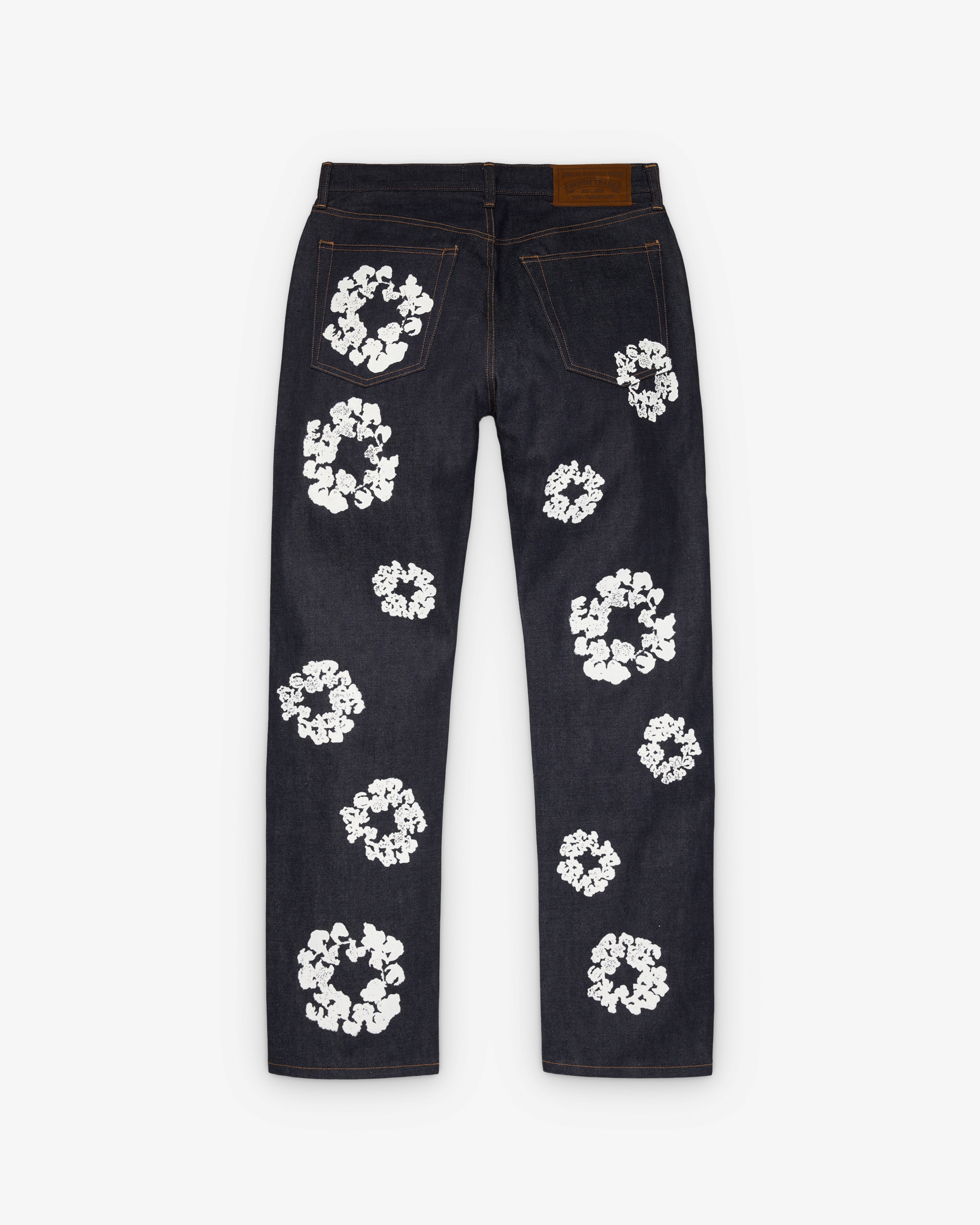 パンツ Denim Tears Denim Tears: Men's Straight Selvedge Denim Pants (Selvedge