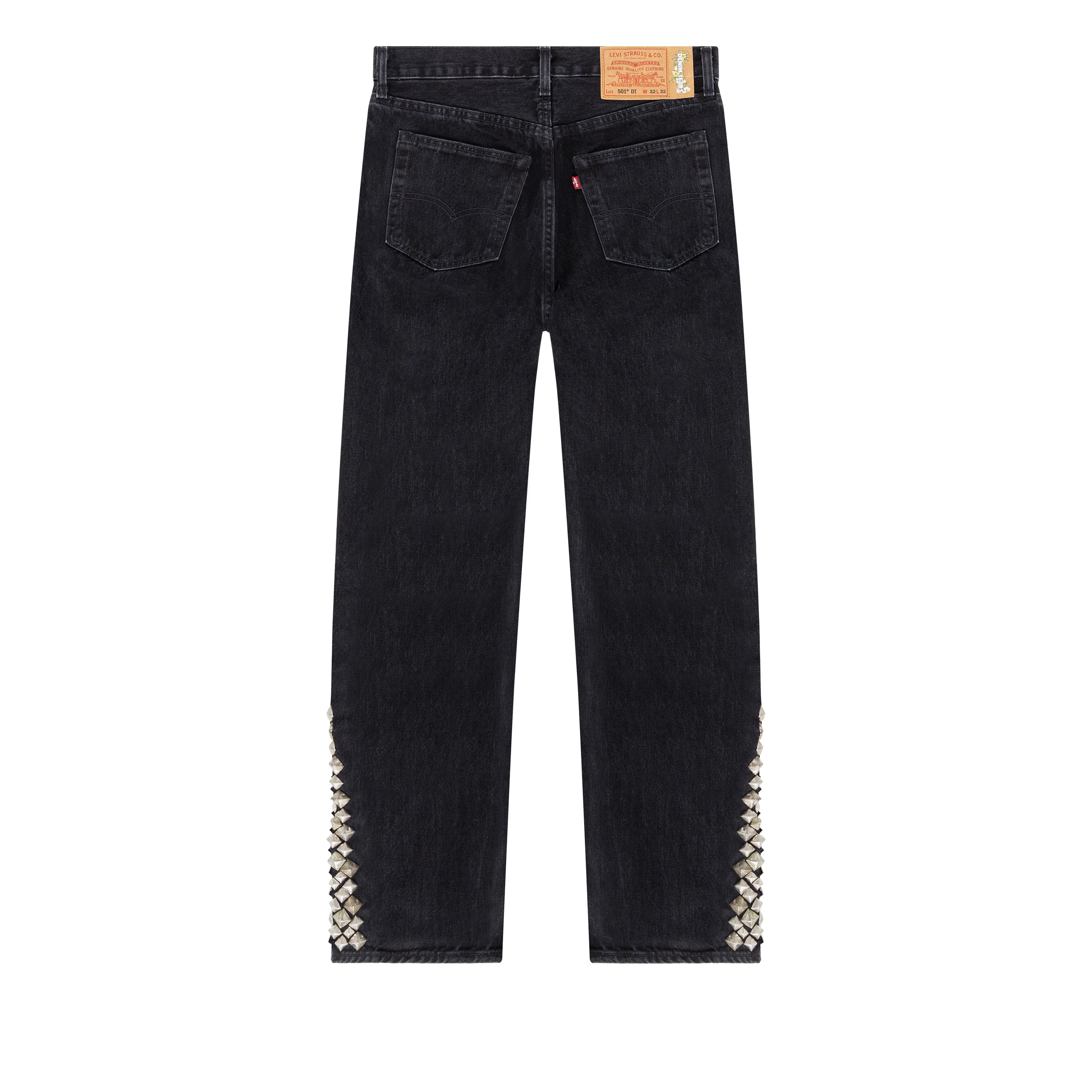 Denim Tears - Men's Studded 501 - (Black)