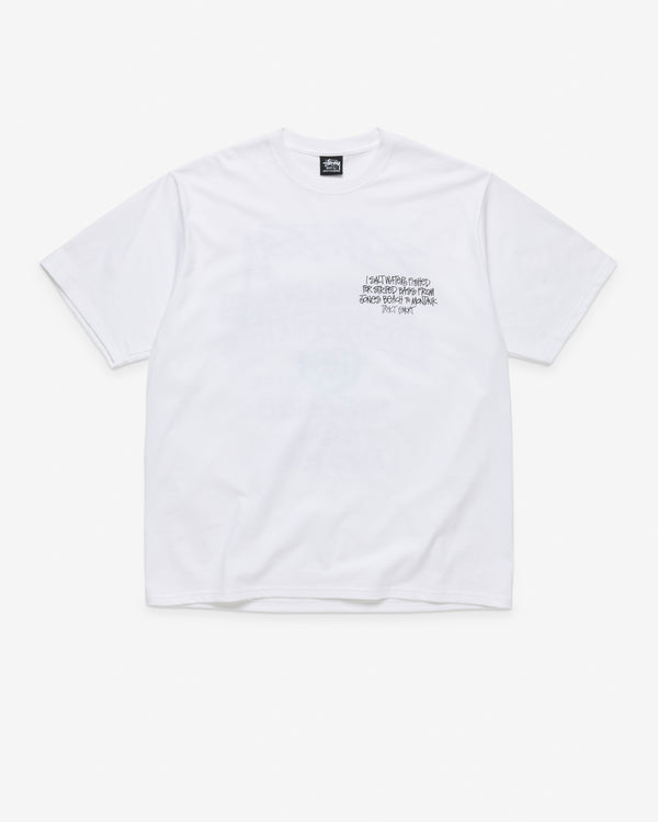 Denim Tears X Stüssy - Men's Beach Tour Tee - (White)