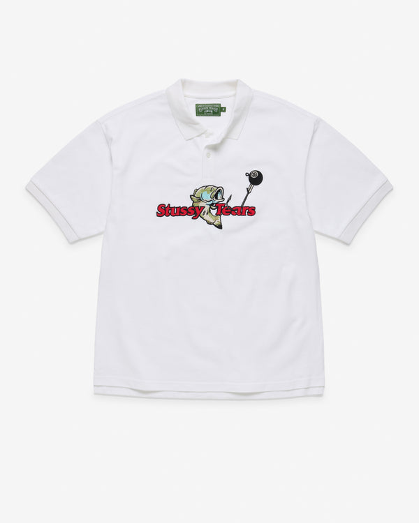 Denim Tears X Stüssy - Men's Polo - (White)