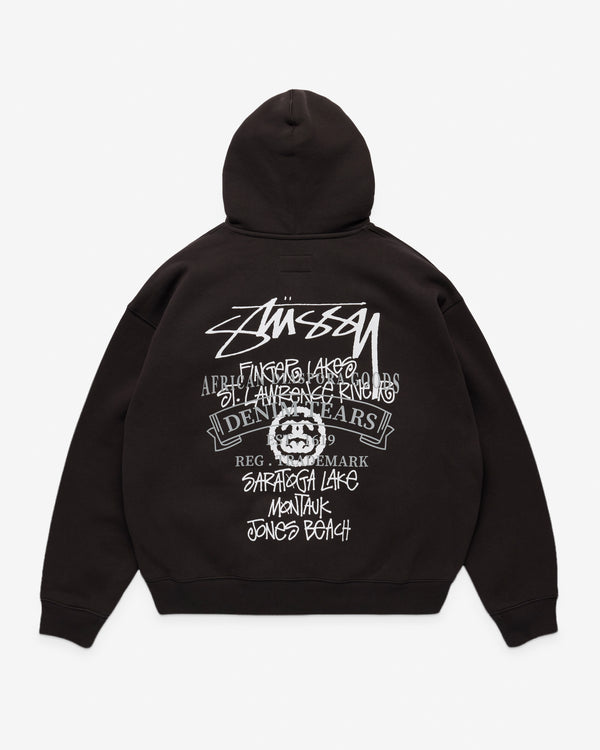 Denim Tears X Stüssy - Men's Pullover Hoodie - (Black)