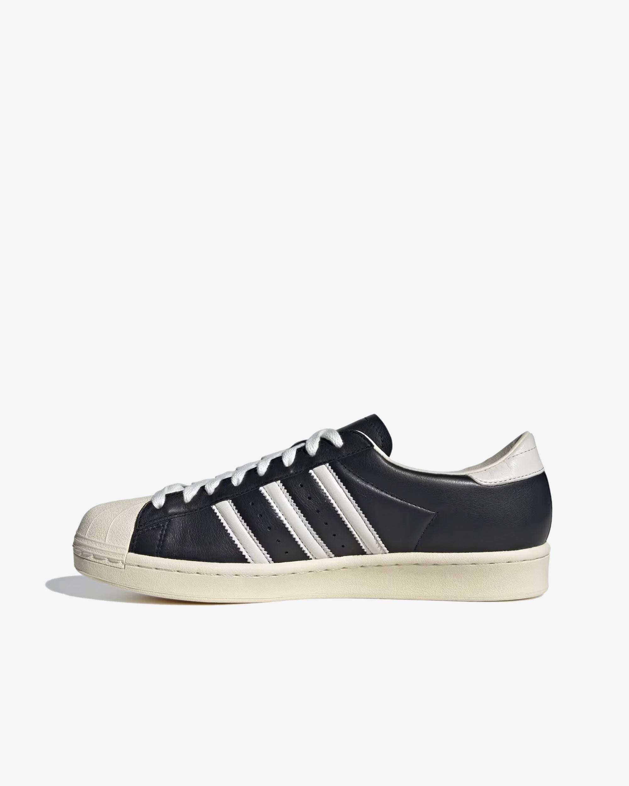 Adidas - Men's Superstar Vintage Sneakers - (Core Black/White) view 2, Click to Zoom in