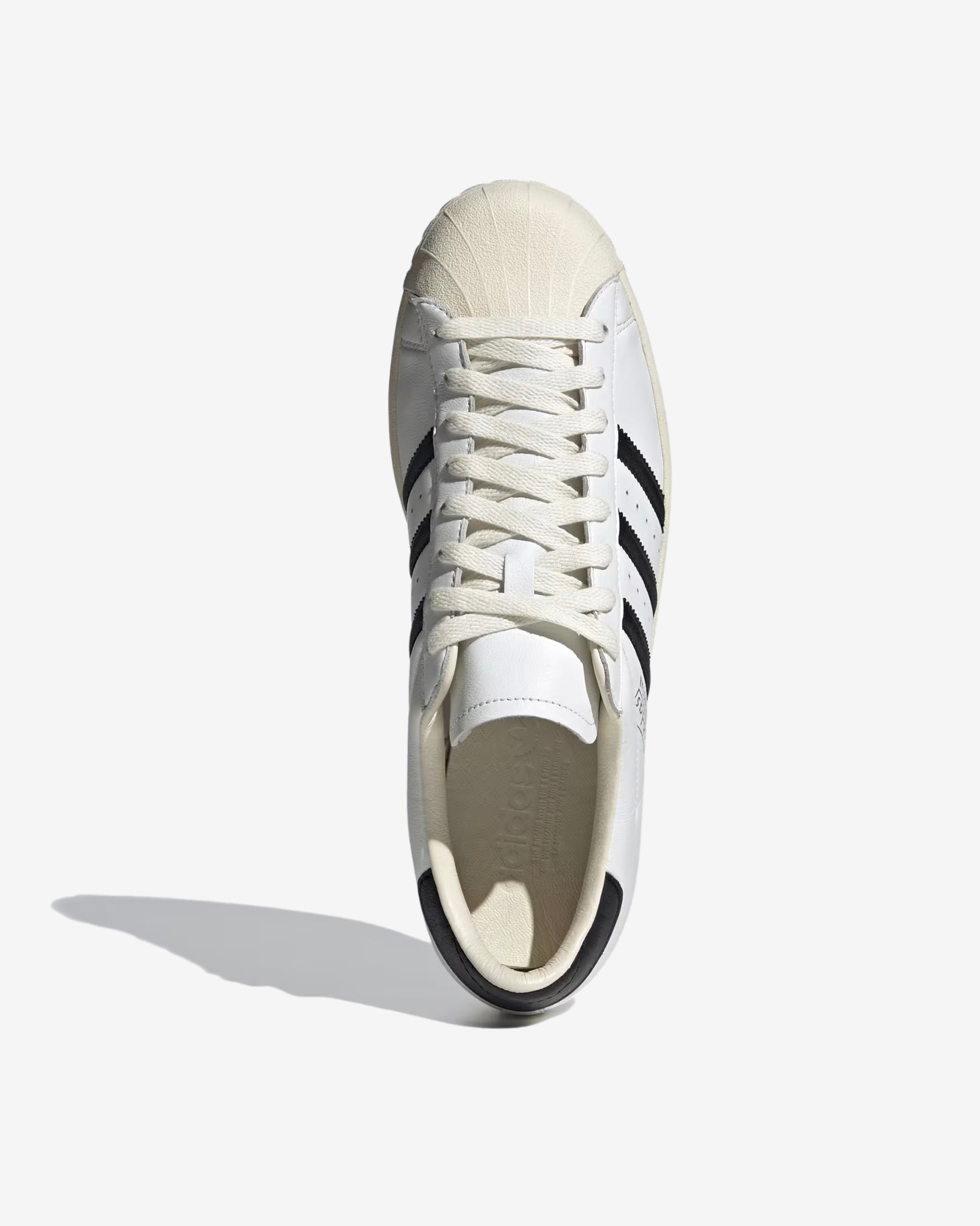 Adidas - Men's Superstar Vintage Sneakers - (Core White/Black) view 6, Click to Zoom in