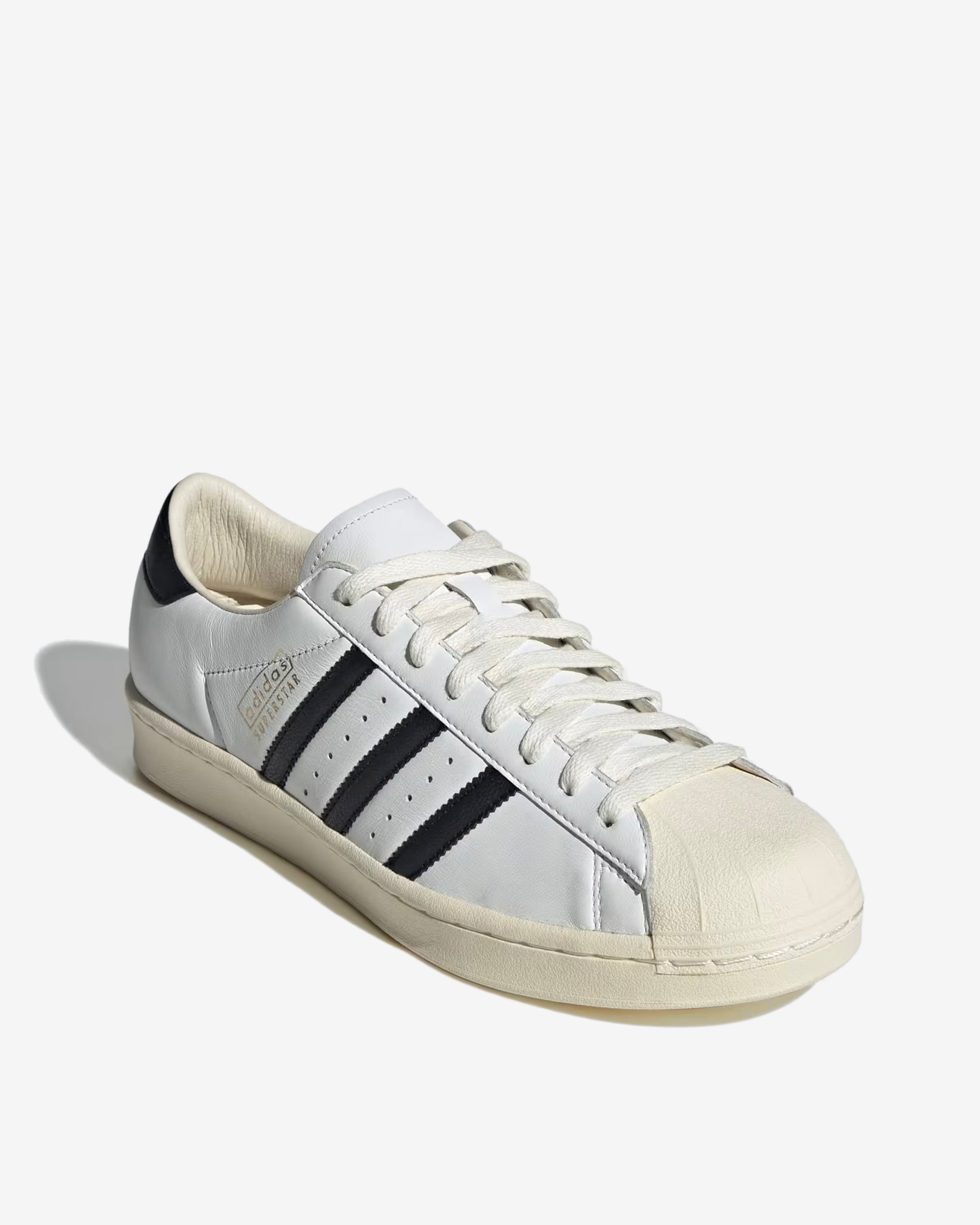 Adidas - Men's Superstar Vintage Sneakers - (Core White/Black) view 4, Click to Zoom in