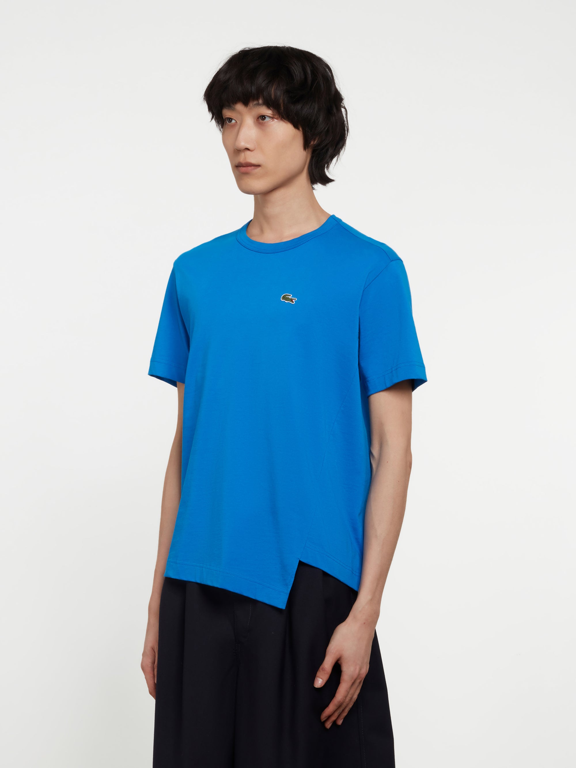 CDG Shirt - Lacoste Men's T-Shirt - (Blue) view 2