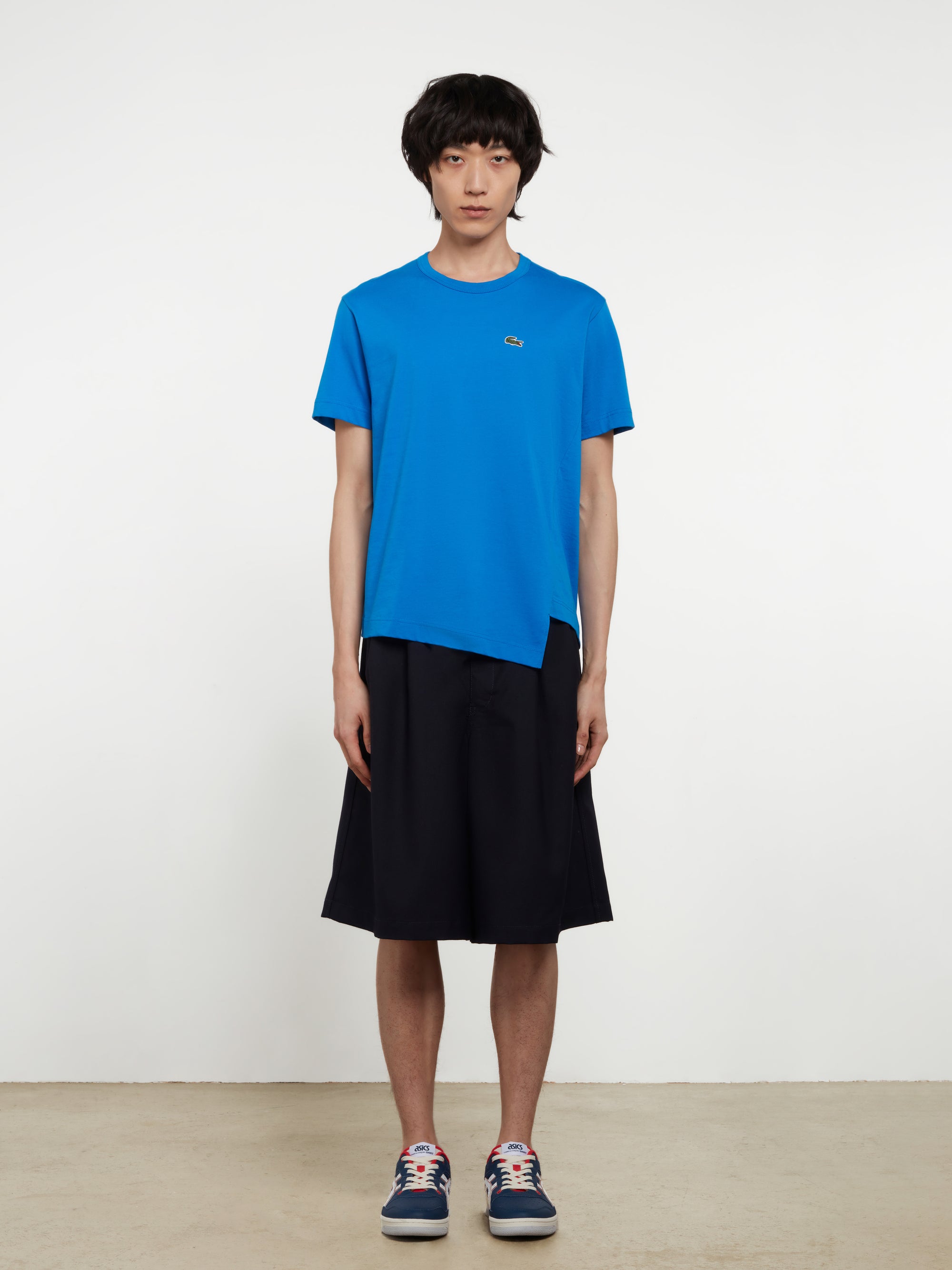 CDG Shirt - Lacoste Men's T-Shirt - (Blue) view 4