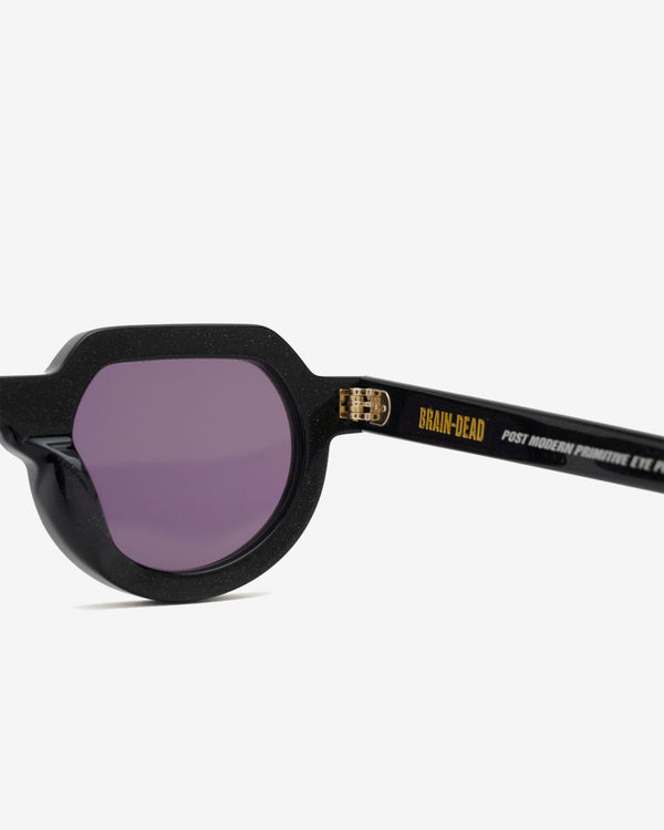 Brain Dead - Tani Post Modern Primitive Eye Protection Sunglasses - (Black/Sparkle)