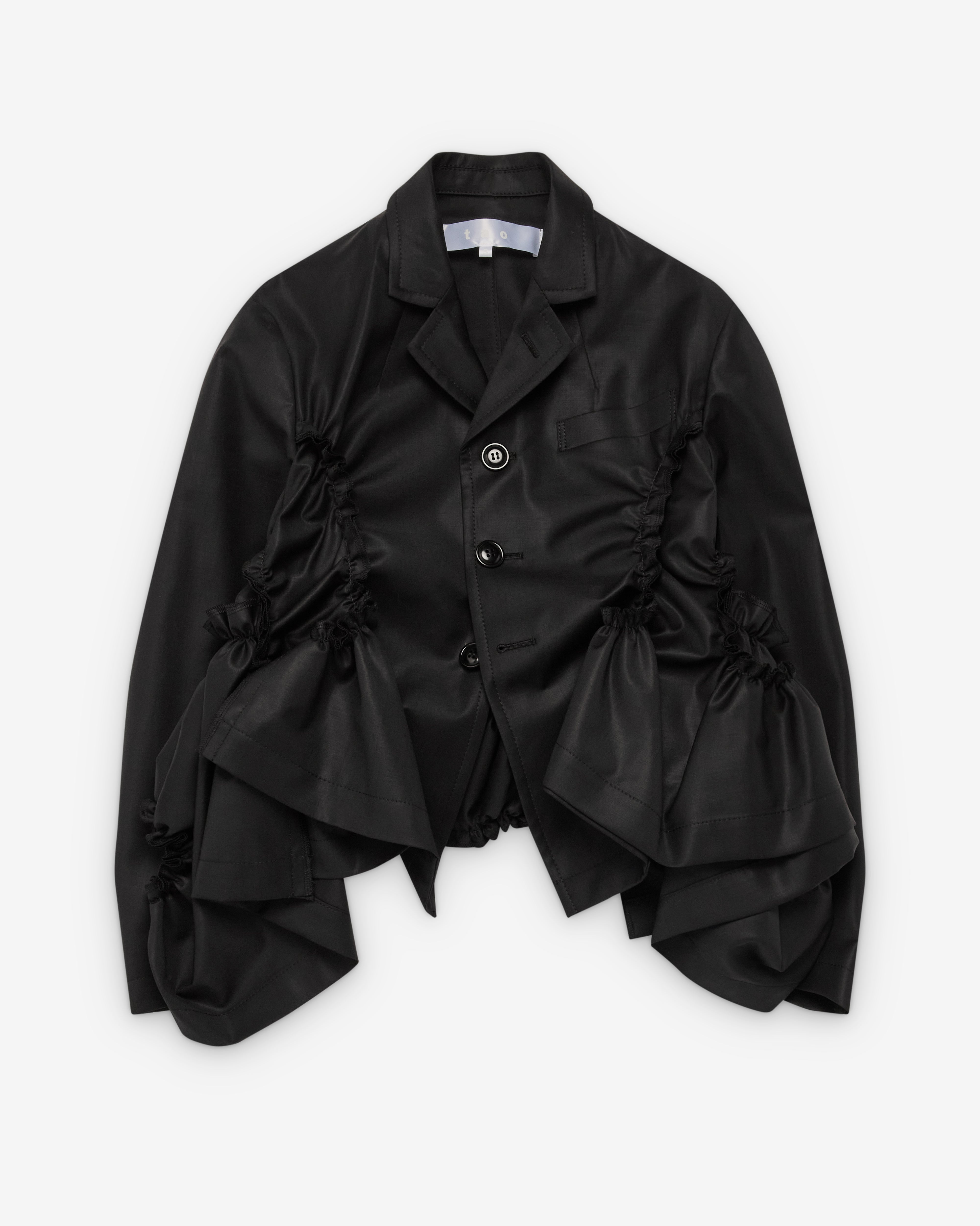 Tao: Women's Cropped Blazer (Black) | DSMNY E-SHOP