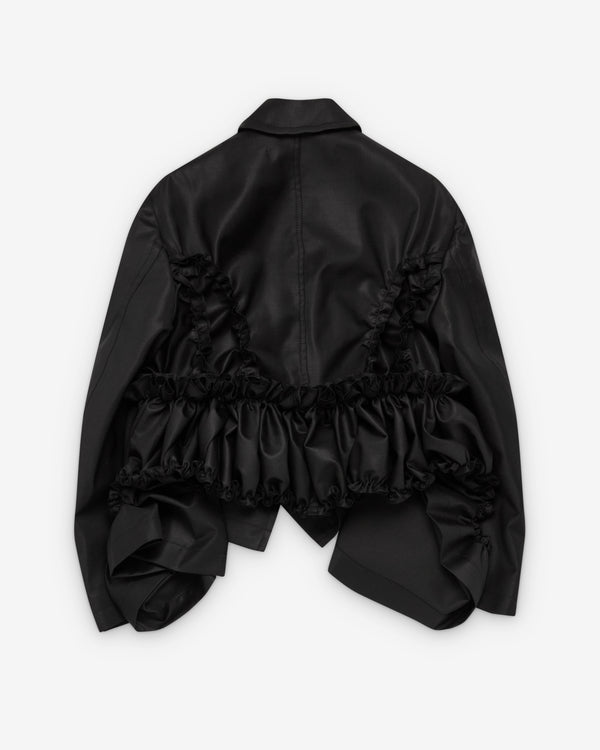 Tao - Women's Cropped Blazer - (Black)