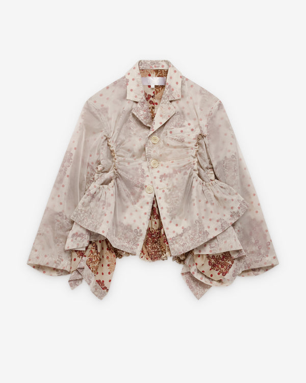Tao - Women's Floral Blazer - (Pink)