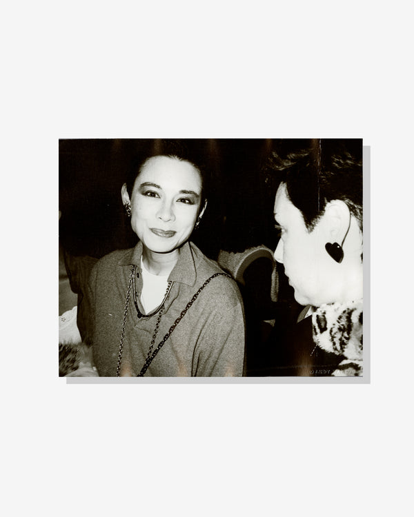 The Andy Warhol Foundation - Tina Chow and Unidentified Woman Photograph