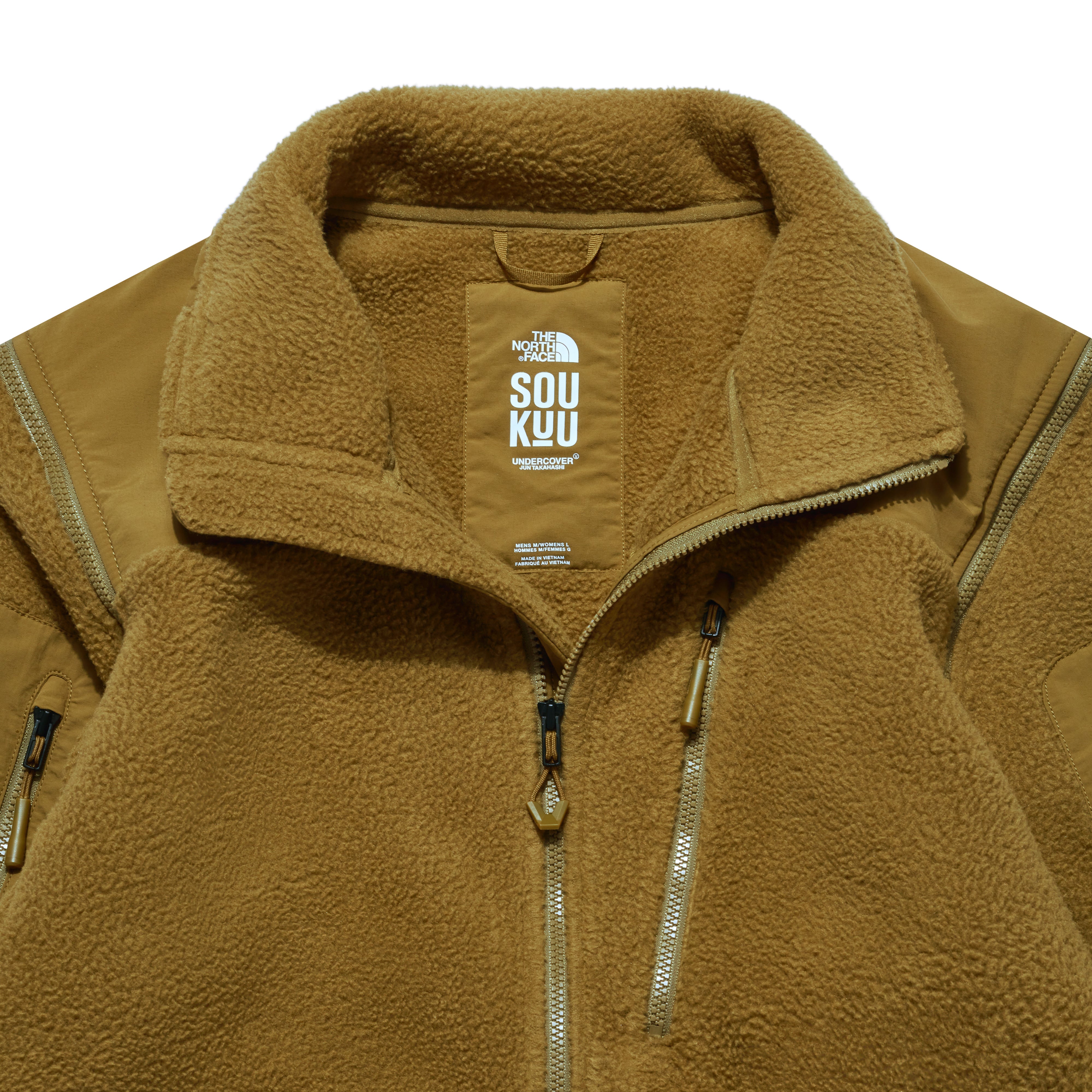 The North Face - Undercover Soukuu Zip-Off Fleece Jacket - (Butternut)