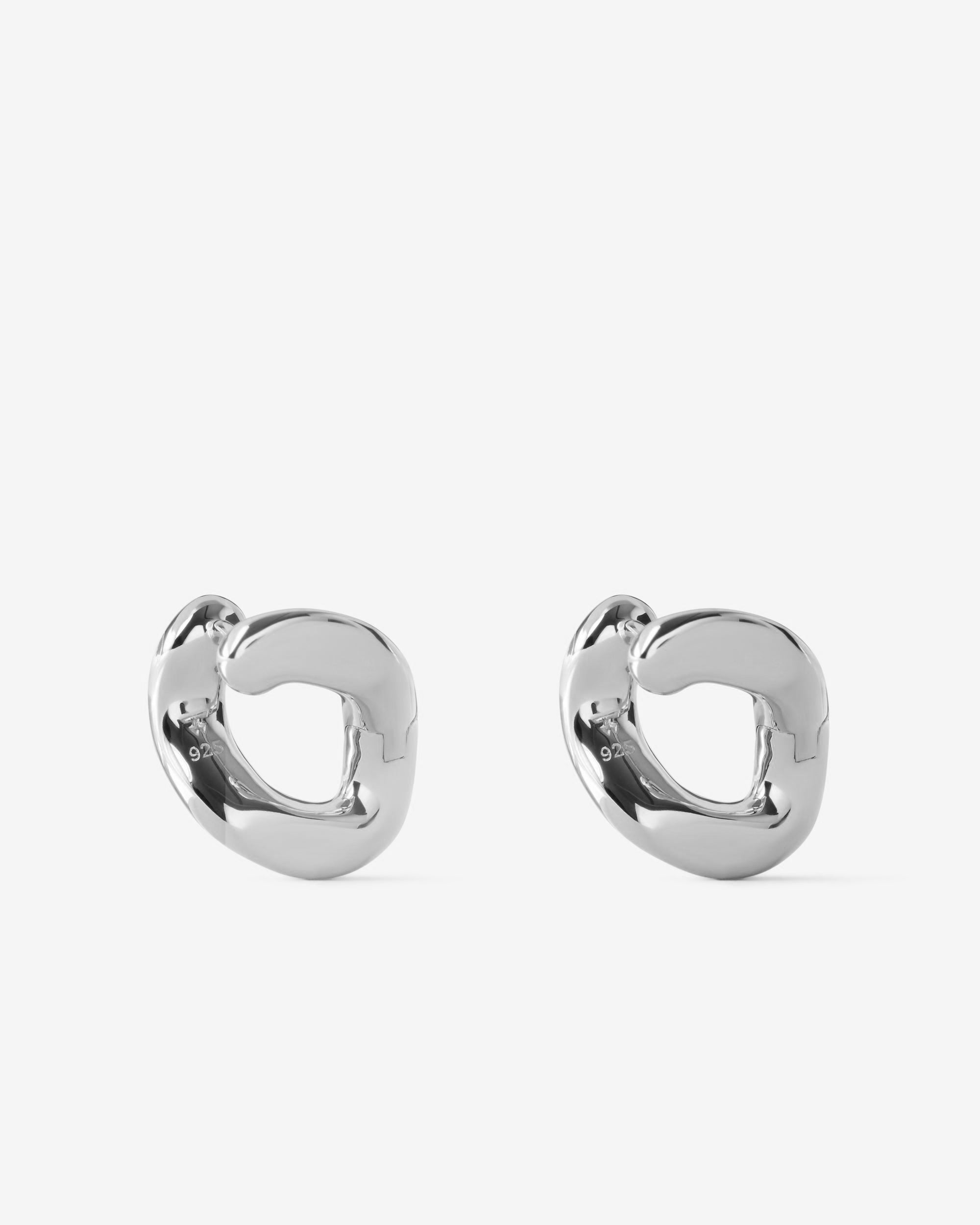 Tom Wood - Dean Hoops - (Silver) – DSMNY E-SHOP