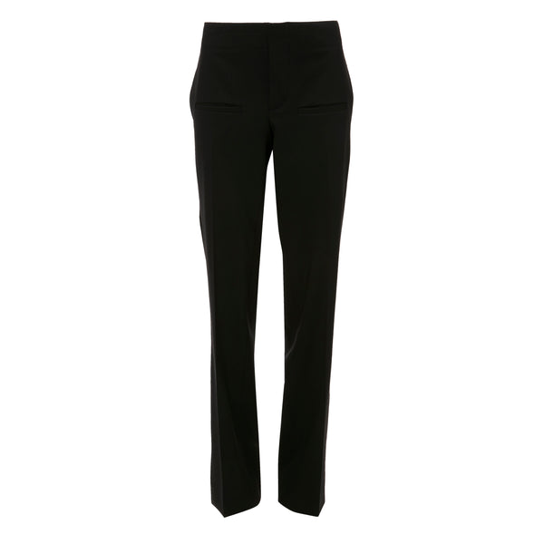 JW Anderson - Women's Front Pocket Straight Trousers - (Black)